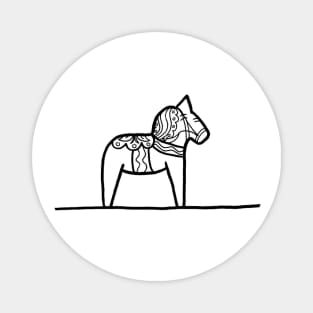 Dala Horse Magnet